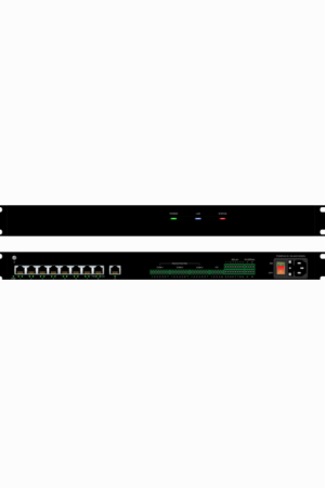 Control processor with 8 port PoE unmanaged switch